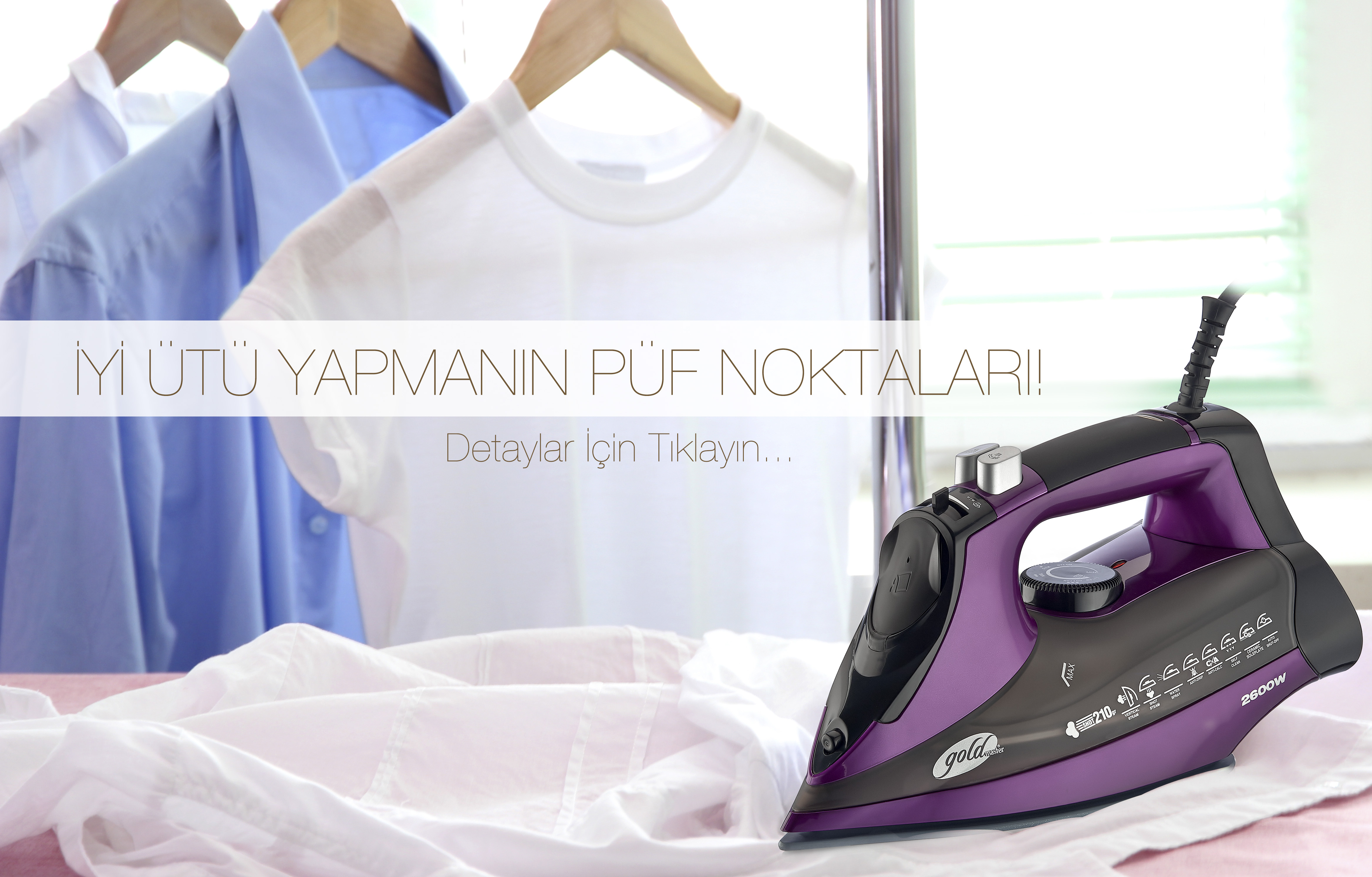 Ütü Yapmanın Püf Noktaları Ütü Yapmanın Püf Noktaları