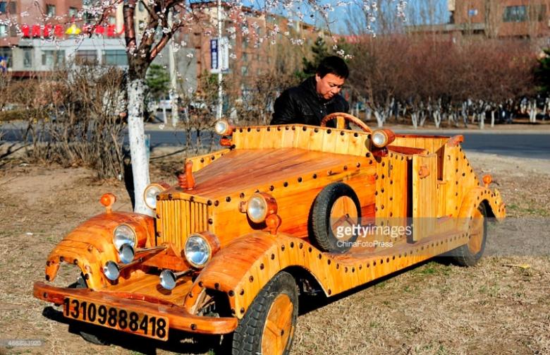 Tasarımlarına Hayran Kalacağınız 25 Muhteşem Ahşap Araba